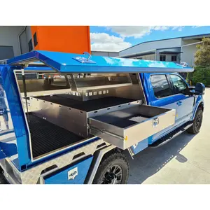 2024 ใหม่ 4wd อลูมิเนียม Camper รถกระบะรถบรรทุกตั้งแคมป์ Ute ถาด Canopies รถกระบะ ute canopy สําหรับขาย