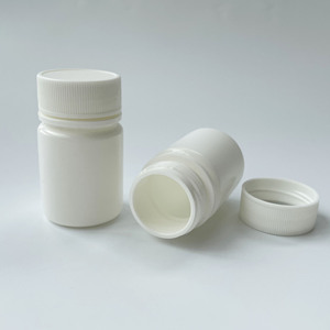 วัสดุพลาสติก HDPE อาหารเกรด20มล. <span class=keywords><strong>20CC</strong></span> ยาแคปซูลขวดที่มีฝาเกลียวภาชนะบรรจุภัณฑ์เสริม - Product Image 2