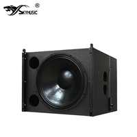 Subwoofer passif de 18 pouces 1000W, système de sonorisation professionnel DJ PA pour scène, concert et événements en plein air