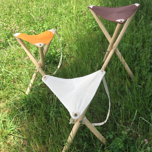 Customized canvas fishing <b>stools</b>, Japanese and Korean style minimalist cafe <b>stools</b>, foldable and <b>portable</b> chairs. - Product Image 4