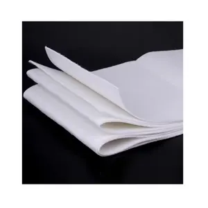 Kim cảm thấy tái chế pad không dệt kim đấm vải đồng bằng sinh thái thân thiện polyester trắng không dệt cảm thấy cho sofa