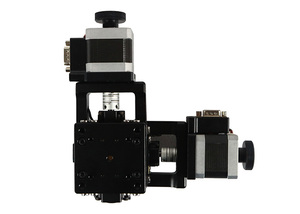 Plateau de goniomètre motorisé axe XY, plateau de positionnement d'angle électrique haute précision, table oscillante XY, goniomètre - Product Image 3