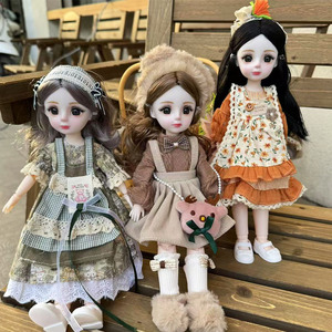 ชุดเสื้อผ้าตุ๊กตา Airongle ขนาด 30 ซม. แบบส<span class=keywords><strong>ม</strong></span>จริง สไตล์เจ้าหญิงสุดหรู สำหรับเด็กผู้หญิงอายุ 14 ปีขึ้นไป ชิ้นเดียว บรรจุในกล่องของขวัญสีขาว ผลิตจากไวนิล - Product Image 2