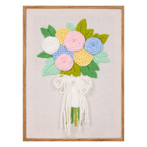 <span class=keywords><strong>Kit</strong></span> de agujas perforadoras rusas DIY, marco de decoración de ramo, <span class=keywords><strong>Kit</strong></span> de agujas perforadoras bordadas DIY - Product Image 3