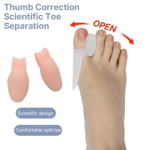 Cuidado DE LOS PIES Alivio del dolor Gel de silicona Hallux Valgus Corrector Separador de dedo gordo del pie - Product Image 3