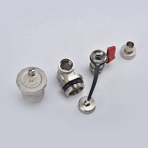 Biến áp nồi hơi đồng thau cô lập cống lỗ thông hơi van bi điều khiển thủy lực sàn nóng hệ thống nước nóng giảm áp - Product Image 6