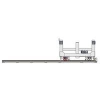 AGV mobile/automatisation industrielle, réduction des coûts de main-d'œuvre, manutention de matériaux à haute efficacité, logistique, capacité de 1 tonne, poudre