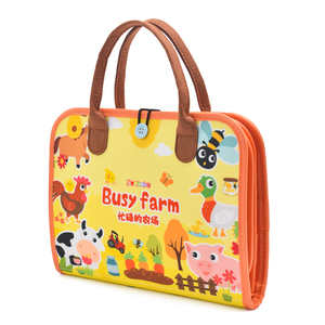 Papan Aktivitas Sensorik Edukatif untuk Anak, Latihan Motorik Halus, Terapi ADHD & Autisme, Bahan Felt, Grosir & Custom - Product Image 4