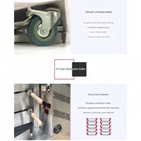 Four à rôtir poulet programmable en acier inoxydable, chauffage par convection, design compact, commandes numériques pour petits espaces