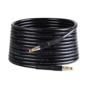 High Pressure Water Hose 10m For K2 K3 K4 <b>Car</b> Washer Black Rubber Hose With Brass Fittings - Product Image 1