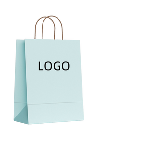 Sacs fourre-tout en papier kraft compacts personnalisables pour le voyage, impression flexo, traitement de surface - Product Image 6