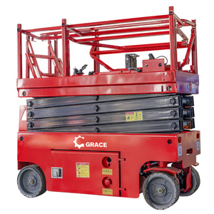 Piattaforma di Lavoro Aerea Elettroidraulica Semovente a Forbice ad Alte Prestazioni, Sollevamento Massimo 10m, 320kg - Product Image 6