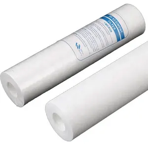Elemento de filtro para filtro industrial, 40 polegadas, para fábrica de alimentos brancos, filtro purificador de água, elemento de filtro