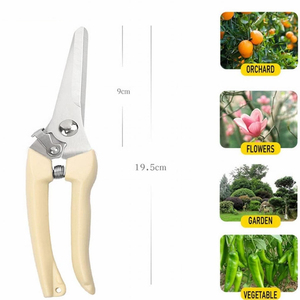 กรรไกรตัดแต่งกิ่งสแตนเลสแบบใหม่ สำหรับสวนดอกไม้ ต้นไม้ผลไม้ - Product Image 4