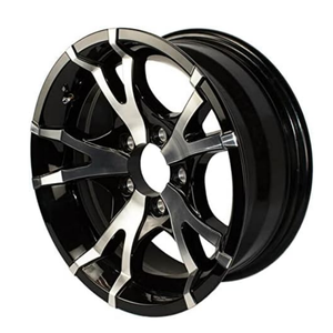 <span class=keywords><strong>Jante</strong></span> de <span class=keywords><strong>remorque</strong></span> en aluminium T07 15X6 "5 sur 4.5 Center Cap & Lugnuts Set of 4 13 14 15 16inch Alloy Wheel - Product Image 2