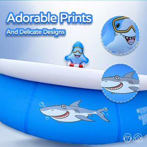 Piscine gonflable Pursuefree 12304 12305 12306, piscine familiale épaissie pour usage domestique en extérieur - Product Image 4