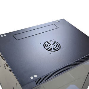 Gabinete de Servidor 9U de Acero SPCC, Estándar IEC297-2, Tamaño Personalizado, Montaje en Pared, en Stock, Capacidad de 100 kg, Protección IP20 - Product Image 5