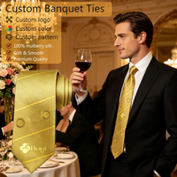 Cravate de luxe 100 % pure soie Paisley pour homme, personnalisée, élégante, en satin, pour banquet formel, soirée, cravate noire, écologique, jacquard, pour événement