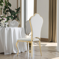 Chaises de banquet empilables en acier inoxydable durable pour mariage, hôtel, appartement, villa, événements - Mobilier commercial moderne