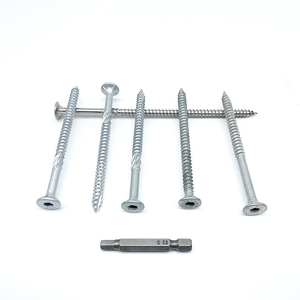 สกรูหัวบูลเกิล 14G เมตริก/<span class=keywords><strong>นิ้ว</strong></span> ชุบกัลวาไนซ์ คลาส 4 มาตรฐาน AS3566 สแตนเลส 316 หัวบูลเกิล ขันด้วยหัวหกเหลี่ยม - Product Image 5