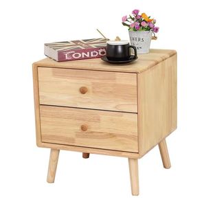 Latest Luxury Bedroom Nightstand With Solid Wood Classic <strong>Bedside</strong> <strong>Table</strong> Bedroom Furniture Wooden Home Furniture <strong>Antique</strong> - Product Image 6