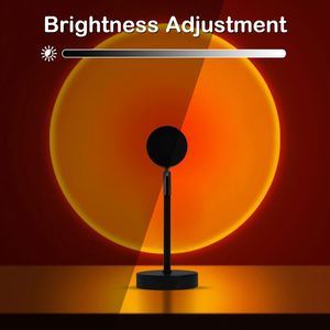 Modern LED Smart APP RGB Sunset Lamp USB Projector <b>Light</b> with <b>Wireless</b> Remote Control Desk Lamp for Room Decoration - Product Image 3