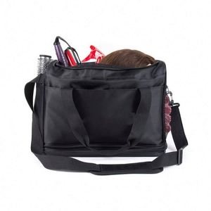 Bolso de Mano para Estilista de Cabello, Resistente al Calor, para Viaje, Bolso de Mano para Peluquero (Negro) - Product Image 4