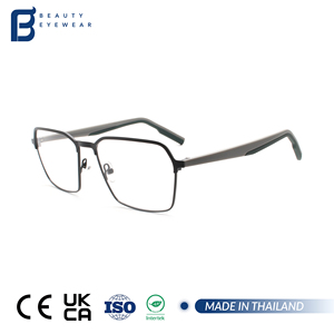 Montures de <span class=keywords><strong>lunettes</strong></span> optiques unisexes pour femmes et hommes, nouveaux modèles Vogue, <span class=keywords><strong>en</strong></span> fil de fer TR90 et caoutchouc, fabriquées par des marques de designers célèbres - Product Image 1