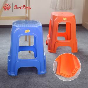 Pearl River Plastic <b>Stool</b> Durable Load-bearing Home Office Furniture - Product Image 2