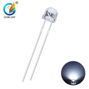 5mm <span class=keywords><strong>strawhat</strong></span> एलईडी डायोड प्रकाश लाल, नीले शांत सफेद <span class=keywords><strong>4.8mm</strong></span> भूसे टोपी एलईडी प्रकाश का नेतृत्व किया - Product Image 4