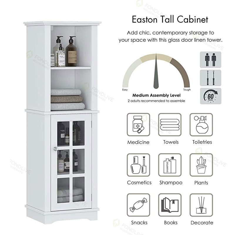 Bathroom storage cabinet