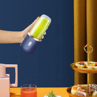 Offre Spéciale Électrique Usage Personnel Mini Blender Accueil USB 6 lames Coupe Juicer Machine Rechargeable Jus De Fruits Portable Mélangeurs