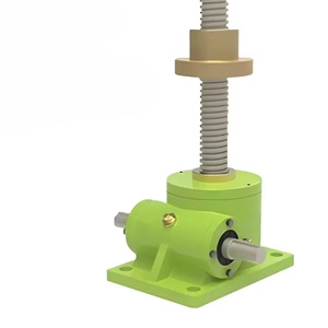 Electric <b>Worm</b> <b>Gear</b> Actuator Small Hand Rocker Screw Ball Stainless Steel Turbine Screw Lift - Product Image 4