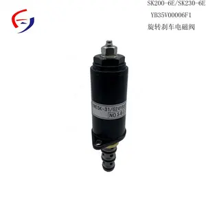 Suku Cadang Penggerak Tanah Valve KWE5K-31/G24YA50 Katup Solenoid Penggali