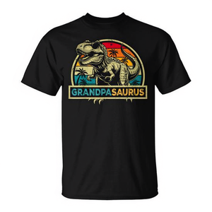 Camiseta a juego para la familia Grandpasaurus T Rex Dinosaur Grandpa Saurus - Product Image 2