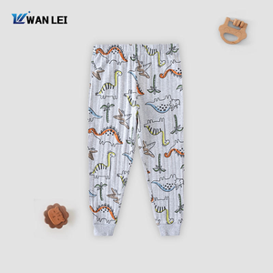 Pijamas Confortáveis por Atacado com Estampa de Desenhos Animados em Algodão Orgânico, Conjunto de Roupas de Dormir para Crianças de 2 a 7 Anos, Conjuntos de Pijamas para a Família - Product Image 3