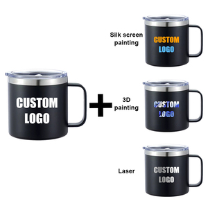 Gobelet isotherme 16 oz à large ouverture pour cadeaux d'affaires 2024, idéal pour le vin et les boissons froides en extérieur, avec logo personnalisé - Product Image 5