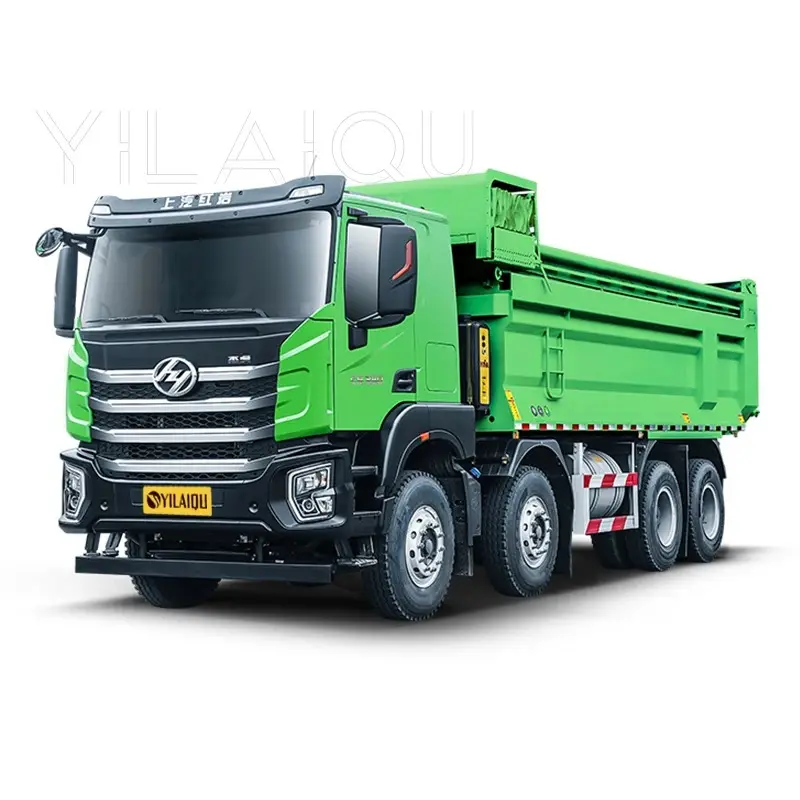 SAIC HONGYAN GENHOO H6 6x4 8x4 Tractor de transporte de carbón Camión de nueva energía Semirremolque Camiones tractores usados chinos