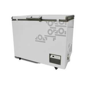 Congelador Vertical de Bajo Consumo con Función de Congelación Rápida, Temperatura Ajustable y Cesta Colgante para Supermercados - Product Image 1