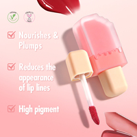 Gloss à lèvres brillant longue tenue à marque privée, créez votre propre logo, gloss à lèvres personnalisé, gloss à lèvres repulpant à haute pigmentation