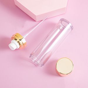 Flaconi <span class=keywords><strong>Spray</strong></span> Vuoti in PET Trasparente da <span class=keywords><strong>50</strong></span>, 80, 100ml Personalizzati per Cosmetici, Bottiglie <span class=keywords><strong>Spray</strong></span> per Tonico con Tappo Dorato - Product Image 4