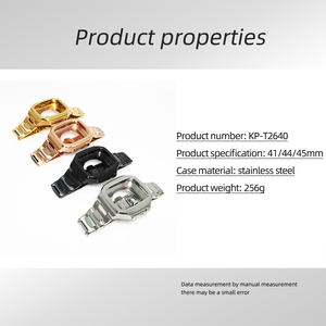 Las ventas populares de Estados Unidos aceptan la cubierta del reloj personalizado DIY de alta calidad 316 caja de mano de acero inoxidable <span class=keywords><strong>carcasa</strong></span> modificada para reloj - Product Image 6