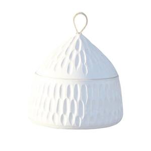 Récipient de bougie vide en céramique, récipient de bougie en relief, bougie de corail, vente en gros - Product Image 1