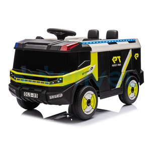 Vente en gros <span class=keywords><strong>de</strong></span> <span class=keywords><strong>camion</strong></span> <span class=keywords><strong>pompier</strong></span> électrique 12V pour enfants avec réservoir d'eau pistolet à eau pour bébé jouet <span class=keywords><strong>camion</strong></span> à conduire pour enfants - Product Image 1