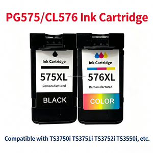 WEL-TRY PG-575XL CL-576XL Tintenpatronen Kompatibel mit Canon PIXMA TS3550i/TS355 <span class=keywords><strong>1i</strong></span> TR4750i TR4751i TR4755i TR4756i TS3750i - Product Image 1