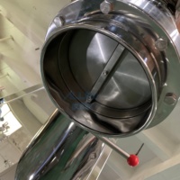 Roestvrijstalen droge poeder meel kruiden kruidenpoeder eiwitpoeder mengmachine 220L V Blender Mixer