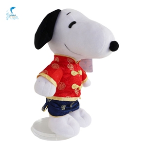 Personalizado rojo suave de dibujos animados perro de juguete con el hombre-máquina de Chat de personalización - Product Image 2