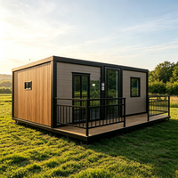 Kits de Casas Contenedor Prefabricadas Expandibles Personalizadas OEM, Estructura de Acero Modular, Resistentes al Fuego y al Agua, para Uso en Proyectos Residenciales y Campamentos