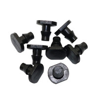 Bouchon d'extrémité de tuyau d'irrigation goutte à goutte 4/7 mm, joint d'étanchéité pour tuyau d'irrigation agricole, connecteur cannelé 4 mm, outils de fermeture pour tuyaux d'irrigation