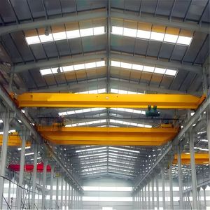 Tùy Chỉnh 32 Tấn Duy Nhất Đôi Dầm Điện Trên Cần Cẩu Đi Du Lịch Móc Chùm Cho Hội Thảo Xây Dựng Mới 5ton - Product Image 5